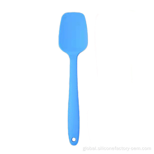  Non-Stick Handle Scraper Kitchen Cooking Silicone Scraper Factory